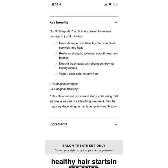 K18 Mist -> K18 Mist - Picture 7 of 11